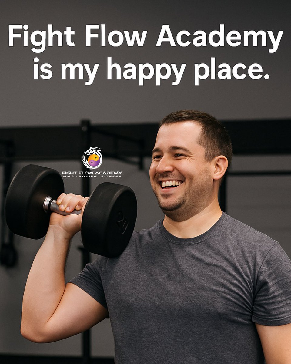 FightFlowMMA's tweet photo. Everyone at Fight Flow calls it their happy place, and it’s easy to see why. 
It’s one of the most complete gyms in Raleigh, where you can show up as your real self.

You get to train, learn martial arts, and just grow a better version of yourself. If you’re in the area, pull up! https://t.co/CregeNlRQy