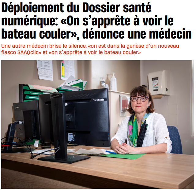 « ON DIRAIT PAS ÇA, MAIS ON S'AMÉLIORE »                
- Christian Dubé, janvier 2024