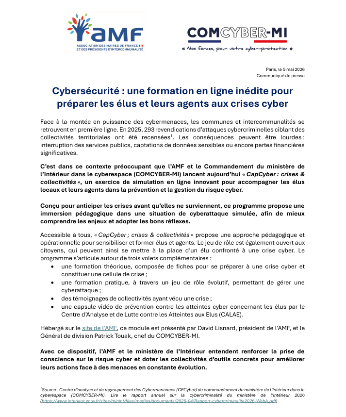 AMF | Association des maires de France tweet media