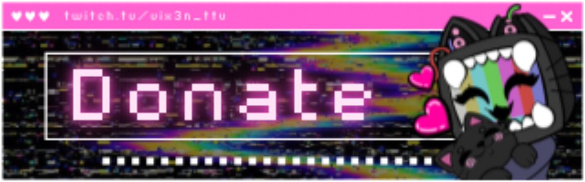 Vix3n 💖🔌 | ✧TV Cat Girl VTuber!✧【VClanker】 tweet media