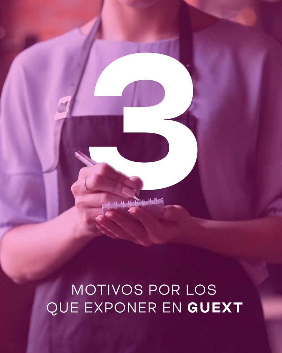 GUEXT_'s tweet photo. El respaldo de la industria, la innovación y el intercambio de conocimiento hacen de GUEXT el punto clave del sector hostelero.

Si quieres conectar con los profesionales que deciden, exponer en #GUEXT2026 del 15 al 17 de octubre es tu oportunidad. 🚀
https://t.co/Gmxx7gs2y6 https://t.co/gDsvZxEIas