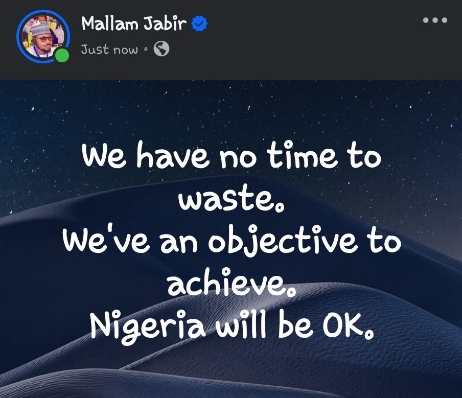 Mallam jabir tweet media