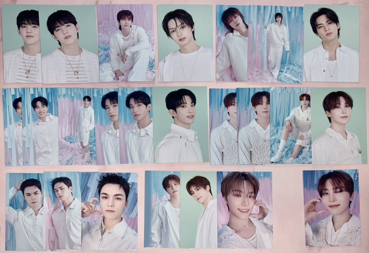 セブチ　SEVENTEEN　the8　ミンハオ　エスクプス　　ジュン　等　トレカ SEVENTEEN YAKUSOKU ペンミ フォトカード トレカ セブチ 譲: 画像1