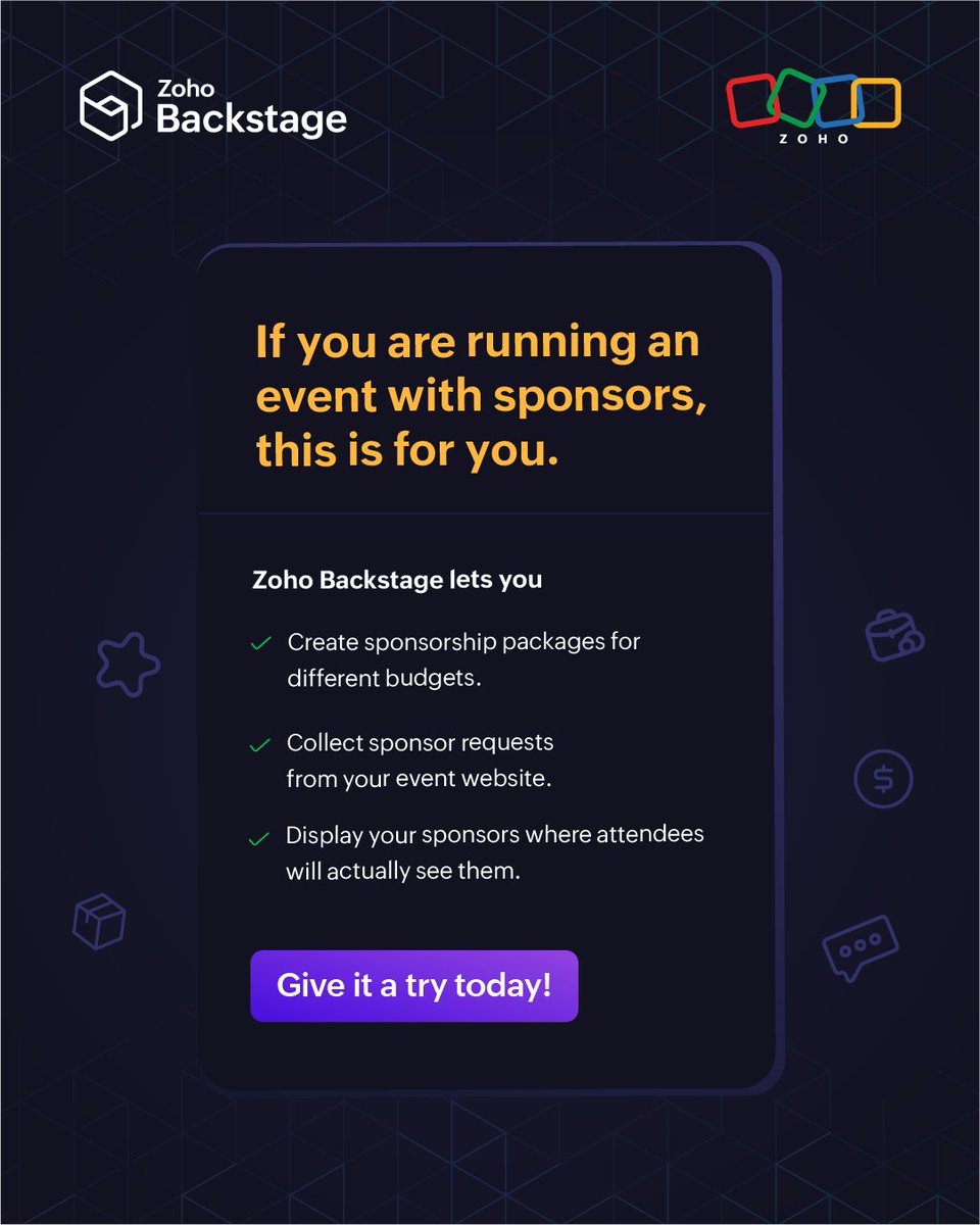 Zoho Backstage tweet media