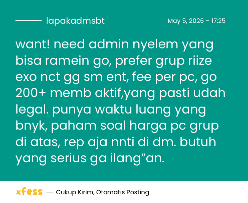 Lapak Adm dan Partner tweet media