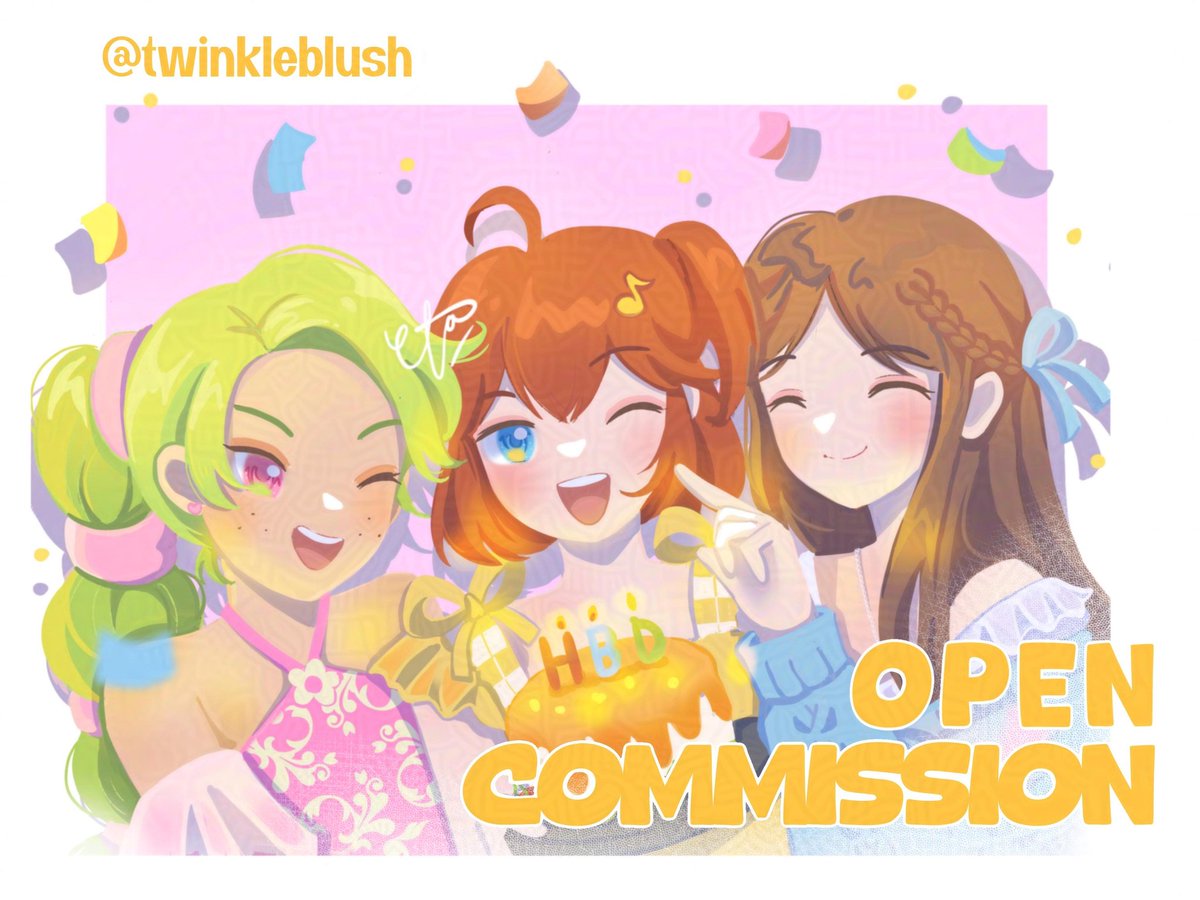 twinkleblush's tweet photo. ✨UPDATE✨ 

Open Commis Anime &amp; Chibi style
(Local only!)

Sample bisa cek di #twinkleblush_result
Antrian dan progress komis bisa cek trello di bio yaa
Yg mau tanya2 boleh dm aja😉✨
(Plis mention after dm)
#opencommission #opencommis https://t.co/rDNbpwbB6d