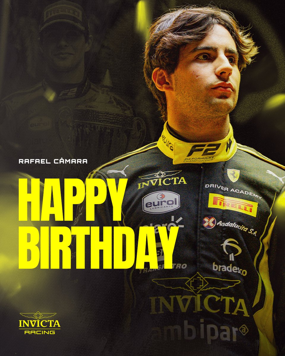 InvictaRacing's tweet image. Feliz aniversário Rafa!

Wishing you a fantastic day from the whole team 💛

#F2 #Formula2 #InvincibleInSpirit