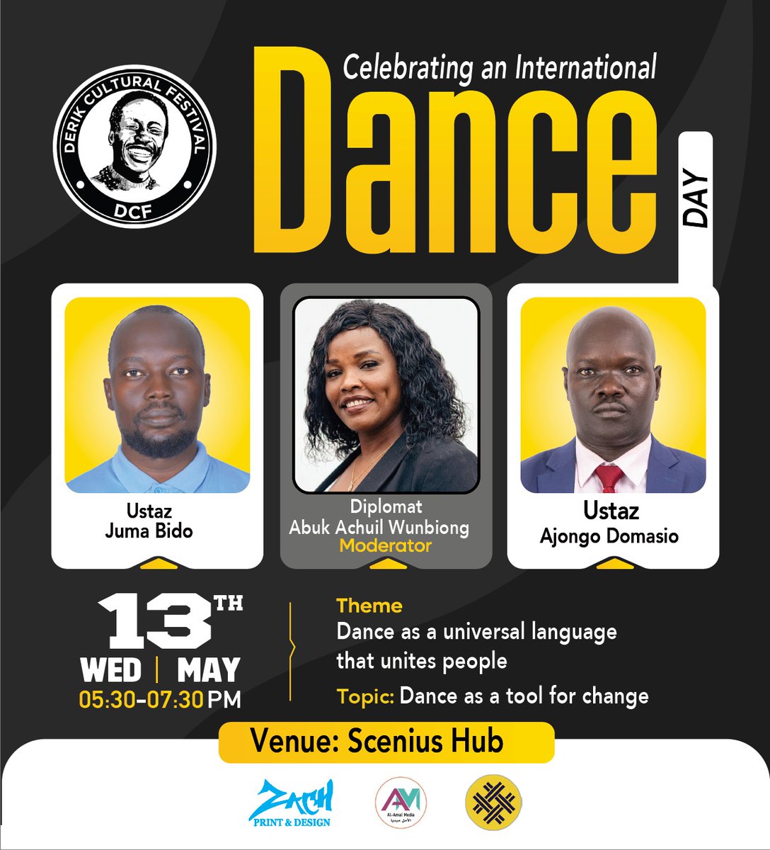 DerikFestival's tweet photo. Dance serves as a powerful tool for social and cultural change by overcoming language barriers and fostering empathy, unity, and action. Come hear more about dance as a tool for change with our incredible dancers and amazing dance instructors:

#derik_cultural_Festival 
#dance https://t.co/chmCBchfOC