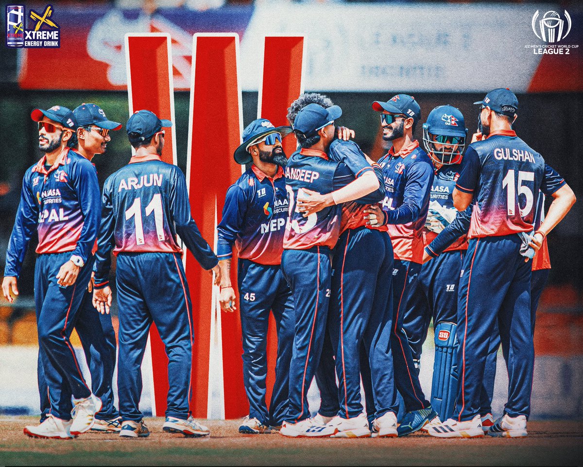 A W to end this leg 🥰

#NepalCricket