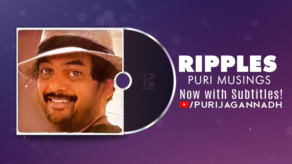 PuriConnects's tweet photo. Everything in this world is interconnected including your thoughts 🪾🧬

Listen to the #RIPPLES from #PuriMusings Now 🎧

— https://t.co/s0ItE7jb0m

#PuriJagannadh @Charmmeofficial #PC https://t.co/L0FXIEOTIM