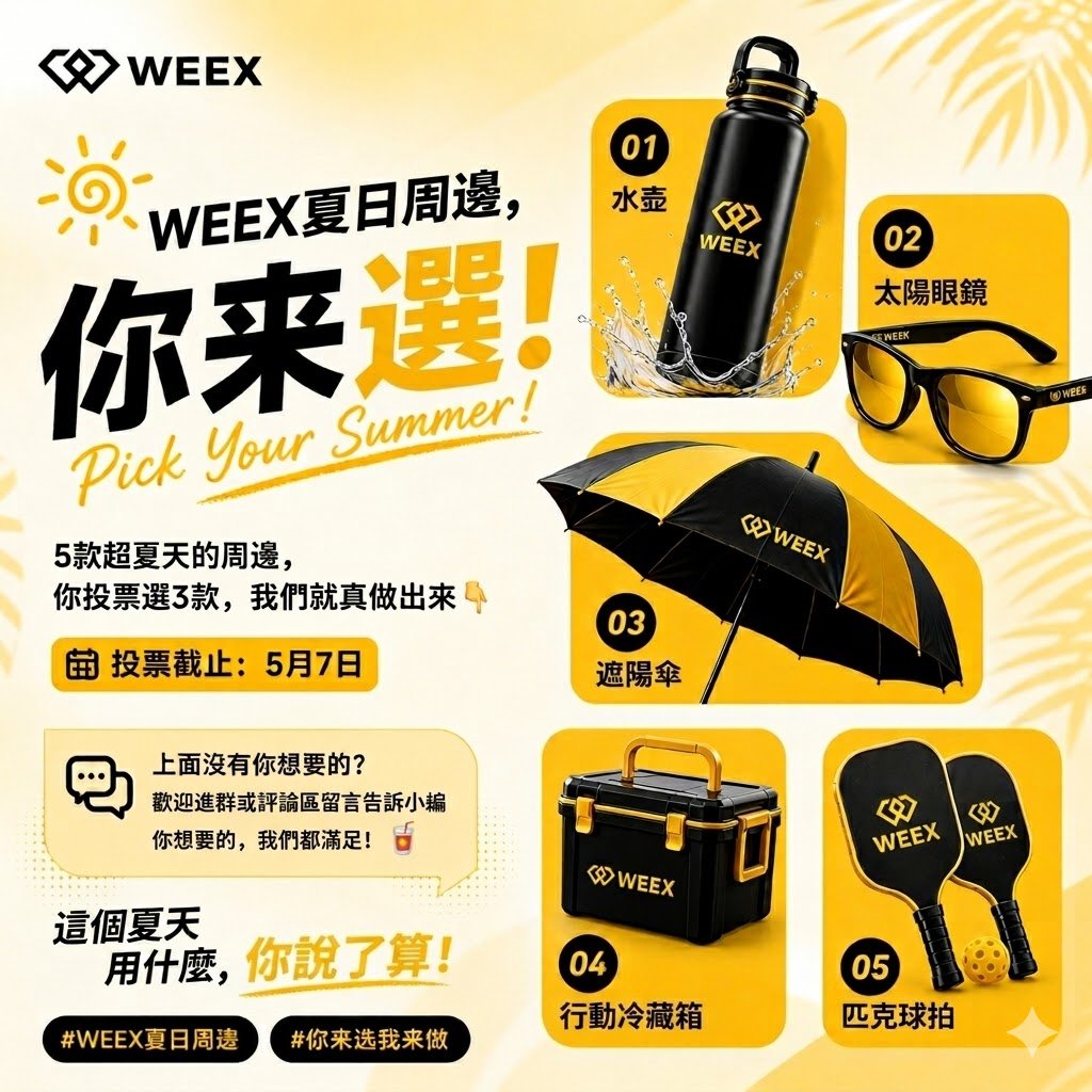 WEEX唯客中文 tweet media
