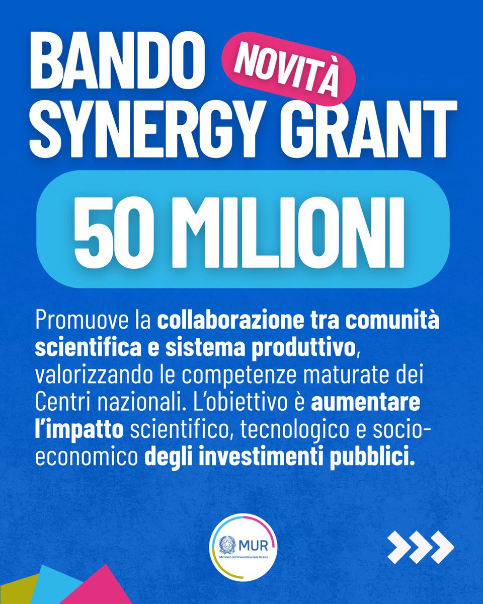 Ministero dell'Università e della Ricerca tweet media
