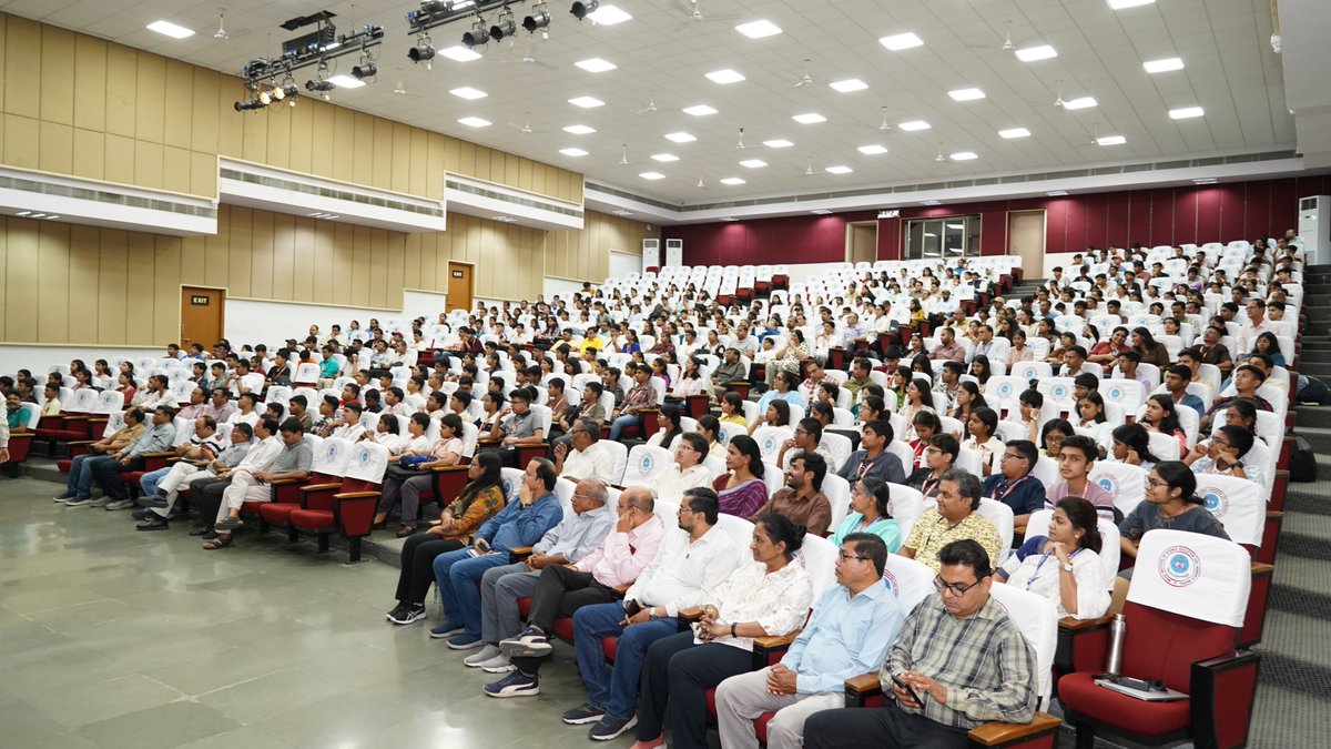 iiserbhopal's tweet photo. 𝗦𝘂𝗺𝗺𝗲𝗿 𝗢𝘂𝘁𝗿𝗲𝗮𝗰𝗵 𝗖𝗮𝗺𝗽 𝟮𝟬𝟮𝟲 𝗮𝘁 𝗜𝗜𝗦𝗘𝗥 𝗕𝗵𝗼𝗽𝗮𝗹

IISER Bhopal has commenced the Summer Outreach Camp 2026, an initiative aimed at nurturing curiosity and fostering scientific thinking among young students. The camp is organized by the Centre for Science and Society (CS²).

The inaugural ceremony featured speeches by:

Prof. Gobardhan Das, Director, IISER Bhopal, who inspired participants by highlighting the importance of curiosity, perseverance, and setting meaningful goals in the pursuit of science.

Prof. J. Sankar, Head CS², who introduced students to the vibrant academic environment at IISER Bhopal and underscored the value of learning across disciplines.

Throughout the week, participants will engage in:

• Hands-on laboratory experiences and interactive science sessions.
• Immersive sessions that connect scientific ideas with perspectives from Humanities and Social Sciences.

Participants will also take part in collaborative activities and discussions that encourage creativity and critical thinking.

Meditation sessions and sports activities are also conducted as part of the camp to promote well-being and holistic development among participants.

The camp sets the stage for a week of discovery, dialogue, and inspiration for aspiring young minds.

The experience aims to build lasting curiosity and motivate students to explore future pathways in science and research.

@EduMinOfIndia @IndiaDST @DBTIndia @dasgobardhan @jesankar 

#SummerOutreach2026 #IISERBhopal #CS2 #ScienceEducation #ScienceCommunication #NITIAayog