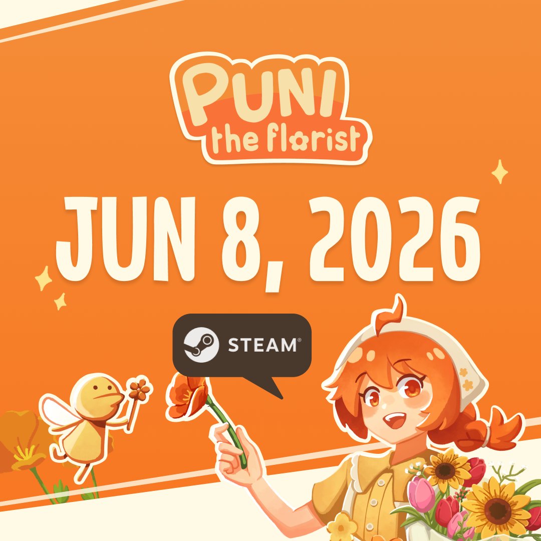Puni the Florist 💐 | Demo OUT NOW! tweet media
