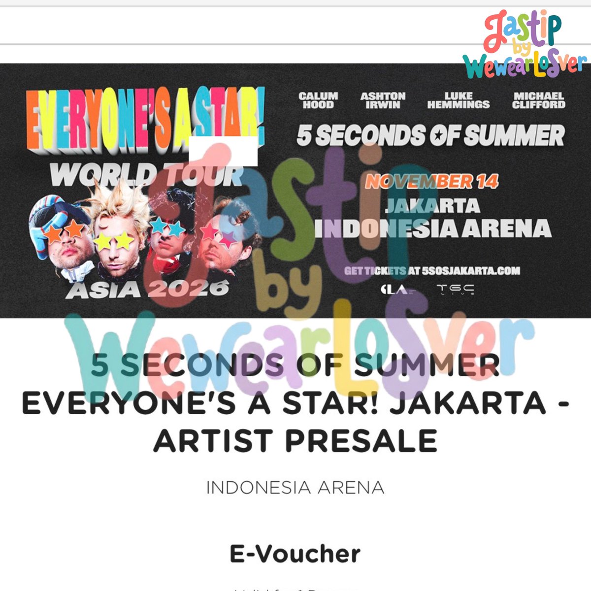 Open Jaswar Jastip Tiket Konser tweet media