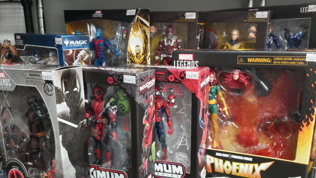 おすすめ #新品フィギュア＆#中古フィギュア のお知らせ】 #マーベル