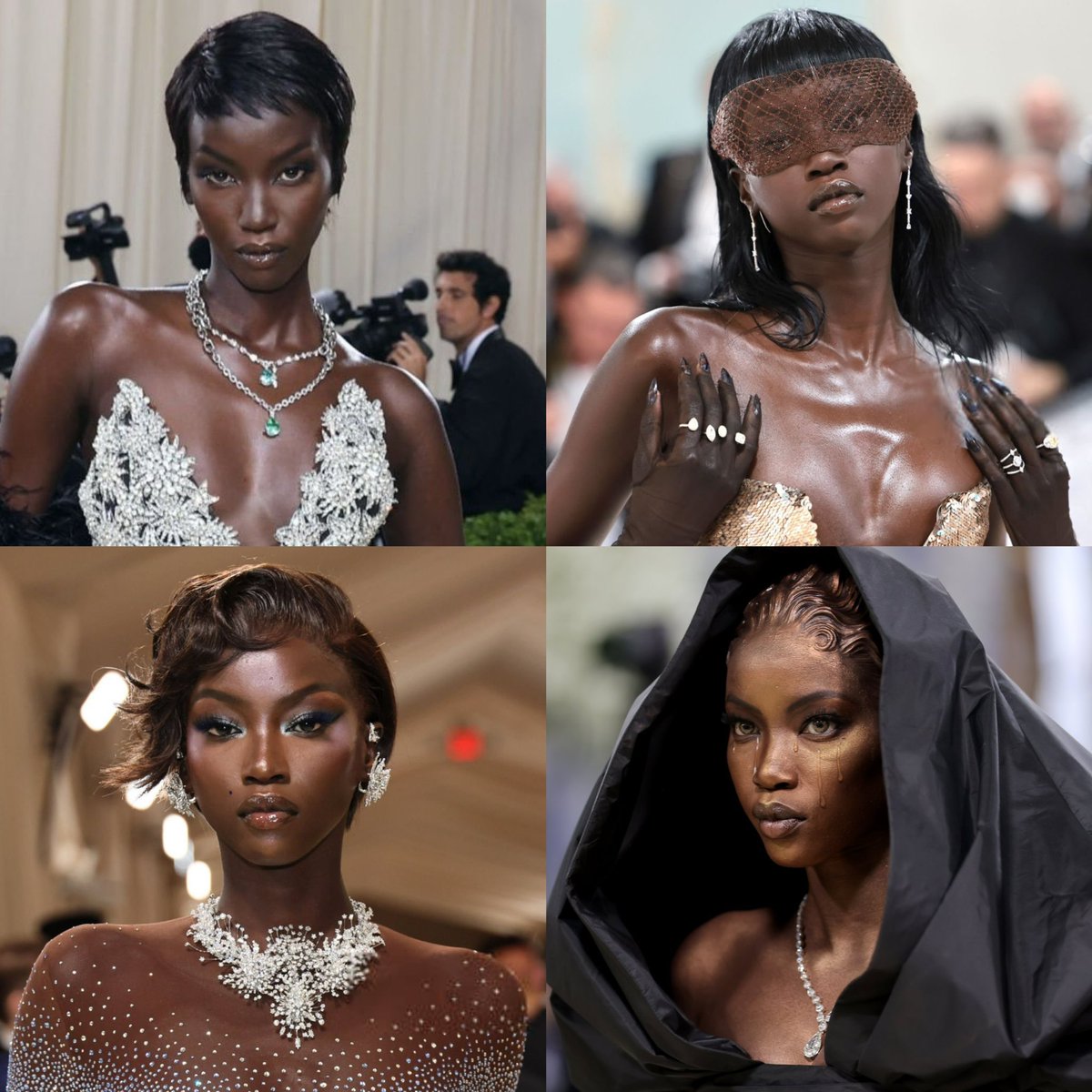 Anok Yai was named the most beautiful supermodel in the world for a reason 🇸🇸

She's beautiful 👸🏾