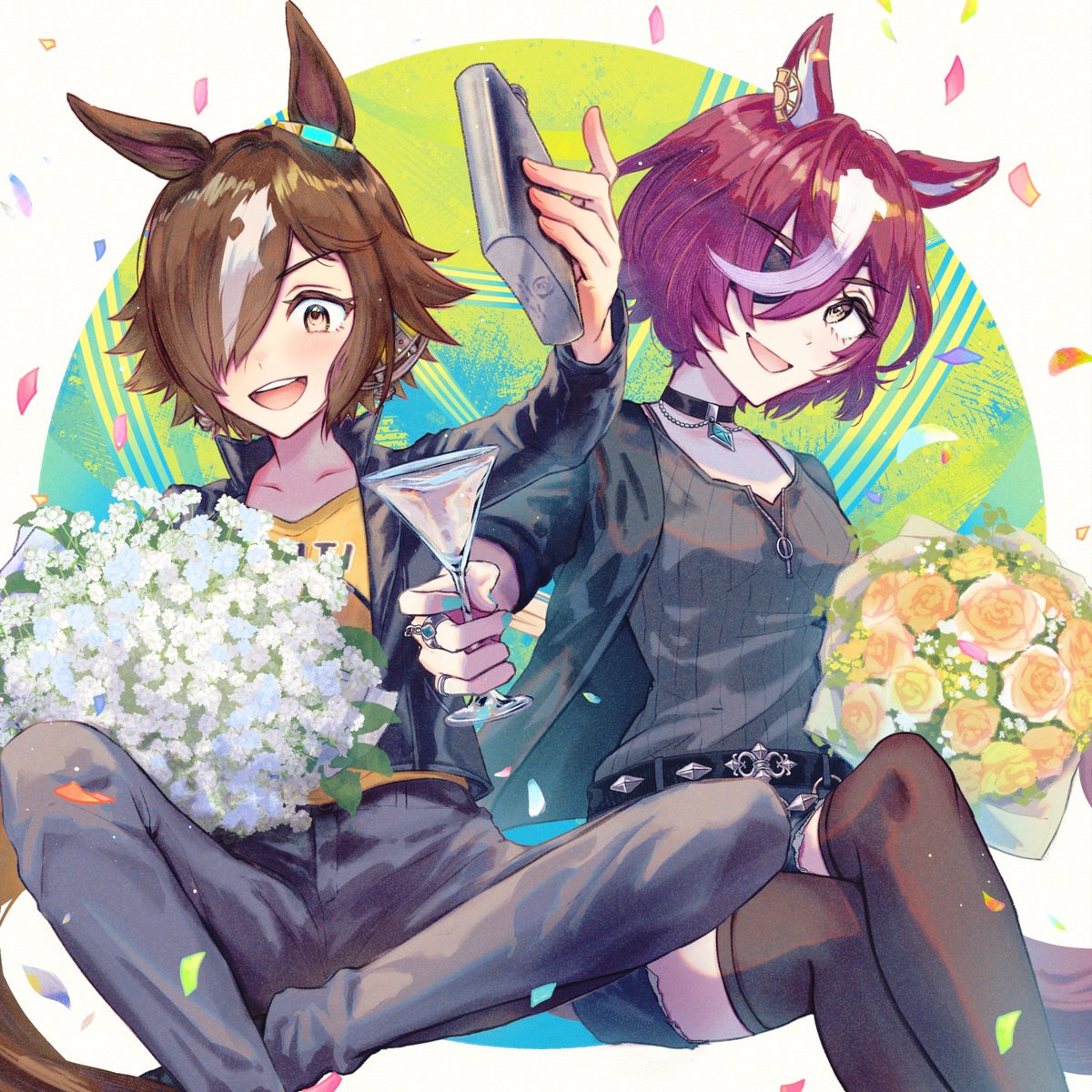 誕生日絵合体版のギムウオ