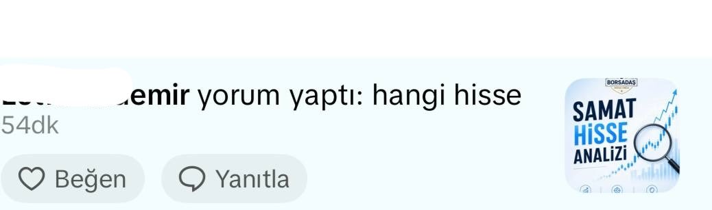 BORSADAŞ tweet media