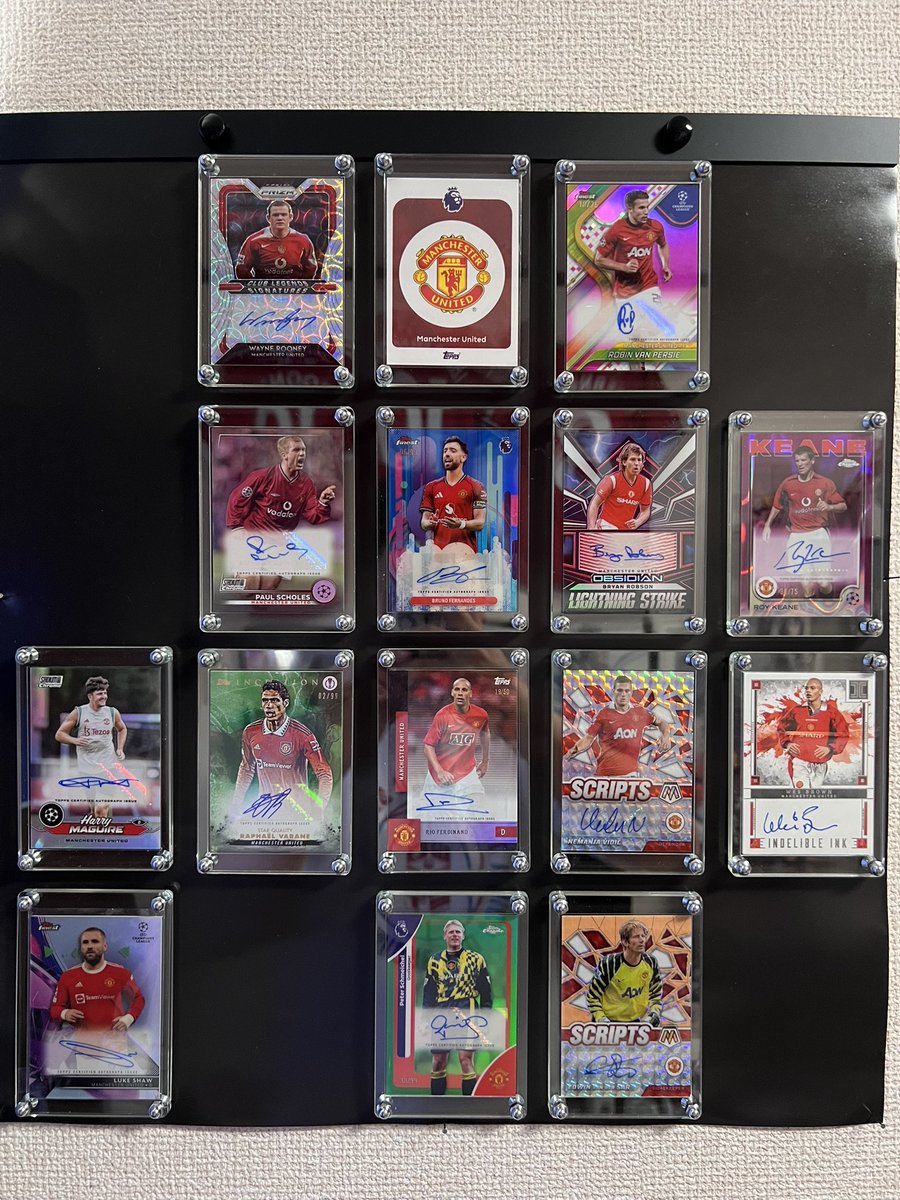 値下げ交渉可！ベッカム・ロナウドジャージカード ベッカムのサインカード欲しいけど安くても45000円くらいするんだよ