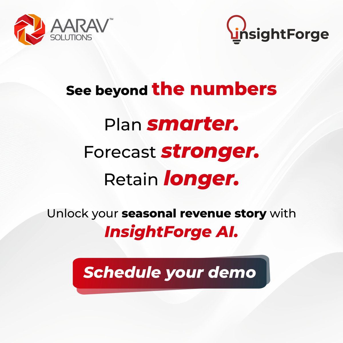 Aarav_Solutions's tweet photo. Swipe to see how to ditch the manual spreadsheets and get instant seasonal clarity.
Ready for a deeper look? Schedule a demo at cocreate@aaravsolutions.com
#TelecomAnalytics #AIinTelecom #SeasonalInsights #RevenueIntelligence #CustomerAnalytics #InsightForge #DataDrivenDecisions https://t.co/dg9b5Xg18S