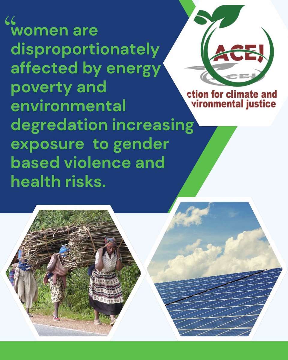 ACEJUganda's tweet photo. Clean cooking solutions and reliable electricity access are game changers.These significantly reduce time spent by women gathering fuel,improve health,enhance safety,open doors to better opportunities in the workforce.
Empowering women starts with #cleanenergy.
#CleanCooking https://t.co/HS8y7oTtjR
