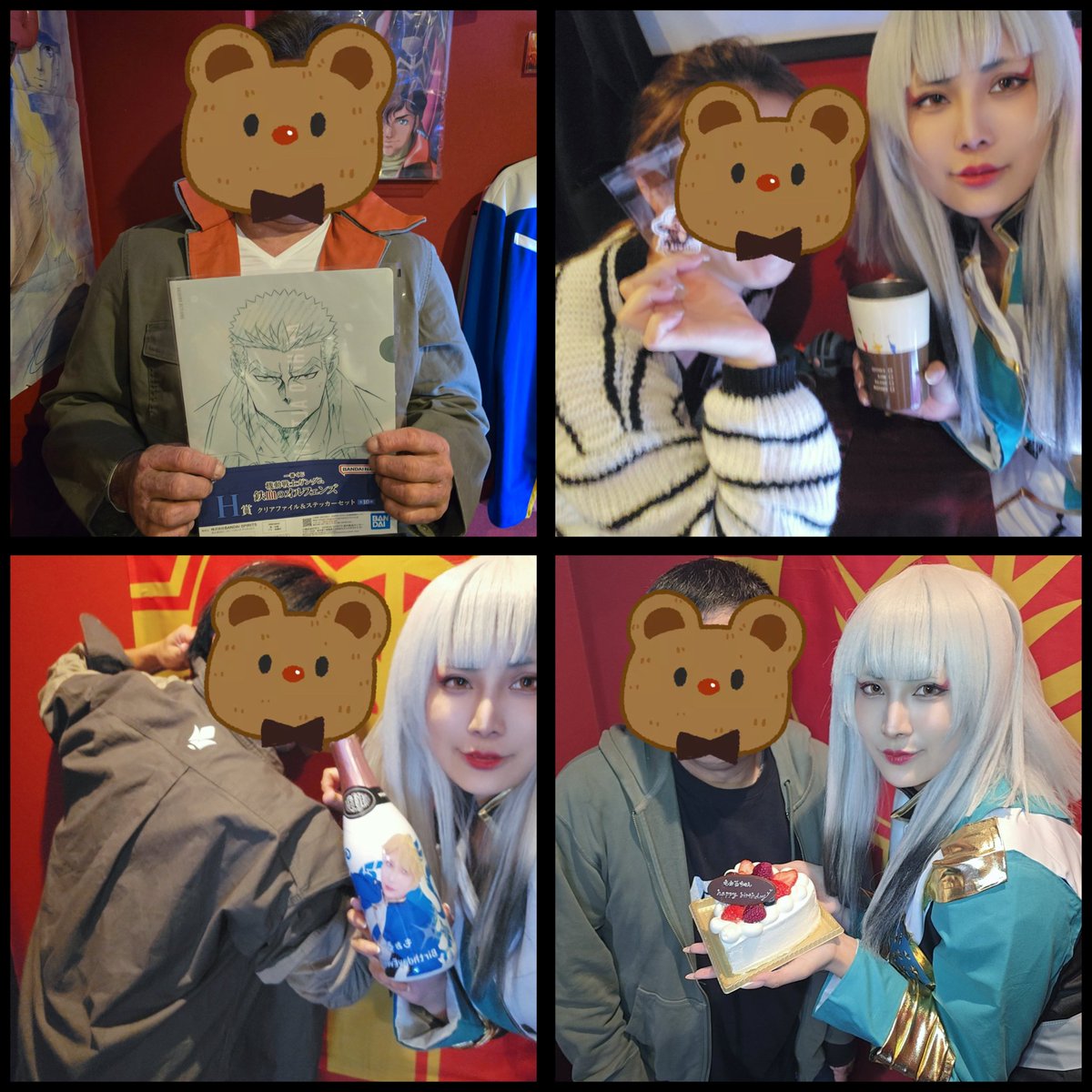 GUNDAMmooru's tweet photo. 先日はもぉるバースデーにご参加ありがとうございました✨
プレゼントシャンパンも沢山いただき(載せきれてなかったらごめんなさい💦)幸せなお誕生日会でした✨
アラサーもぉるを今後ともよろしくお願いします☺️ https://t.co/fyivkzzOzP