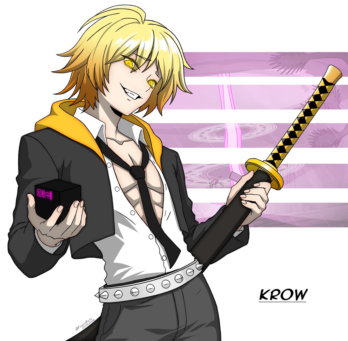 FaustGate's tweet photo. Krow, master of the dark elements

#internecioncube #liamvickersanimation #Fanart https://t.co/fcrga9SU34