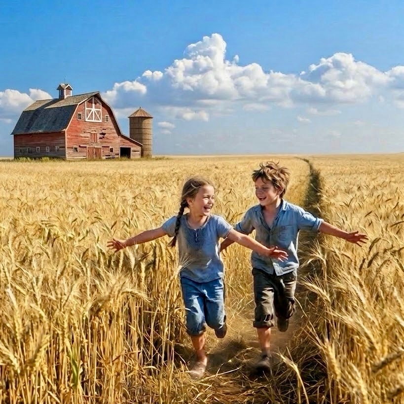 VT6153's tweet image. Country Living

fresh air and bright sun
running wild through the fields
simple homegrown fun

#senryu #haiku 

#songwriter #Lyrics #lyricist #life #love #springtime #poetrywriting #writing #writingcommunity #inspirational #todayspoem #poem #POEMS #spring #nature #farm #country