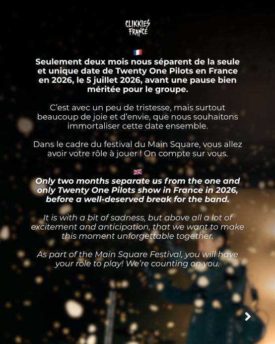 clikkiesfrance's tweet photo. Le Main Square, c'est dans deux mois jour pour jour, et on a besoin de vous 🫵 

Vous vous souvenez peut-être du projet Mulberry Street pendant le Clancy Tour à Lyon et Paris… On vous dévoile aujourd'hui le projet Jumpsuit que nous réaliserons à Arras !

On compte sur vous 🩷|-/ https://t.co/FNXWxwwogH