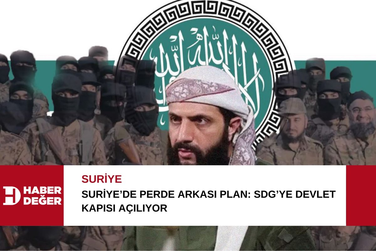 Suriye’de Perde Arkası Plan: SDG’ye Devlet Kapısı Açılıyor  

haberdeger.com/dunya/suriye-d…