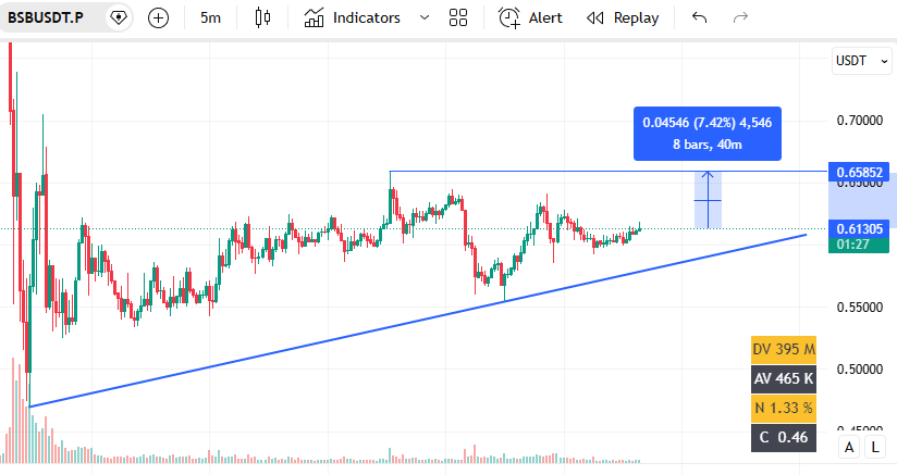 pointfivve's tweet photo. I'm expecting $BSB to rise. It's been performing well over the past week. https://t.co/1fM9tDBChg