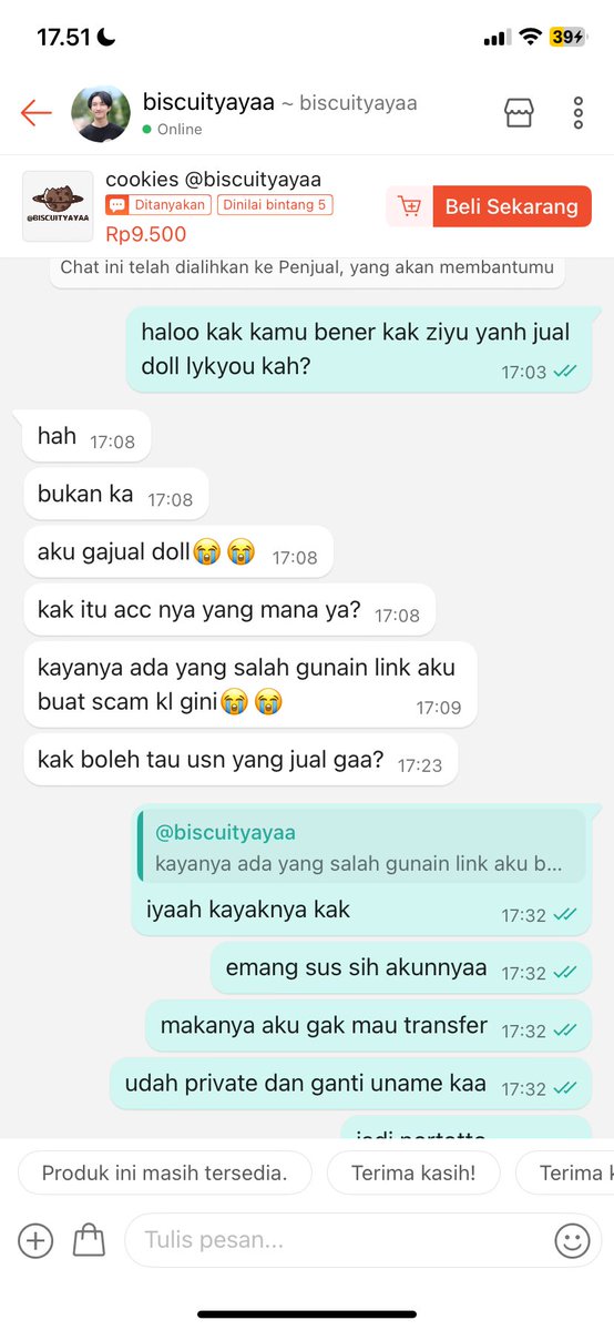 #thi scammer @sekaynanimina <a href="/nortotto/">yim</a> 

tbh dr awal udh yakin gk yakin krn harganya too good to be true tp ya siapa tau bnrn jual butuh
bbrp bubble chatny udh dihapus sm dia tp intinya dia kasih norek bni a/n JKAI (might be not hers) since dia jg kasih link co nya ka <a href="/biskuityaya/">mt after dm | jasa co ShopeeVIP</a>