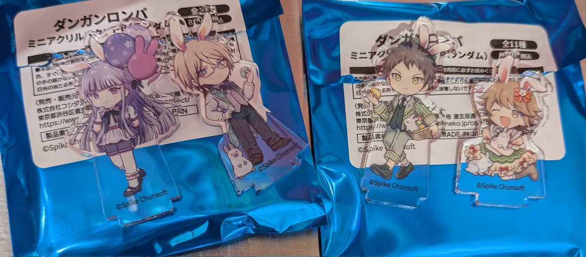交換】 ダンガンロンパ まねきねこ アクリルスタンド アクスタ 缶