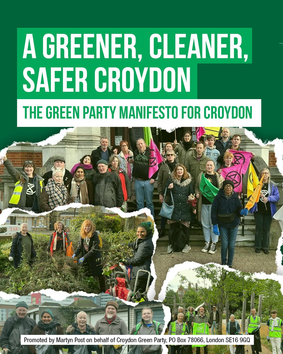 Croydon Green Party tweet media