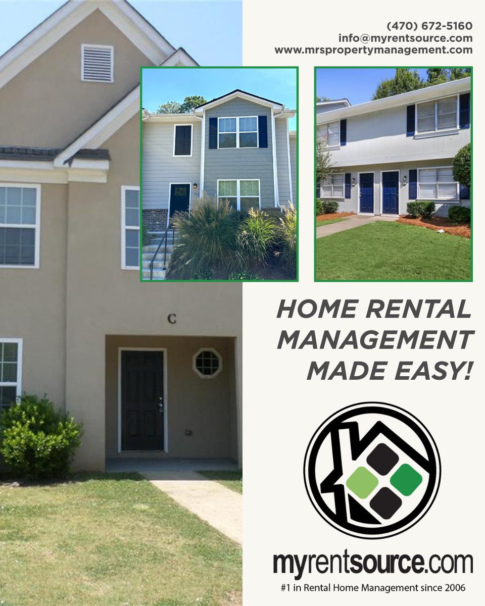 myrentsource's tweet image. Home Rental Management Made Easy! Let MRS Property Management handle everything. Screening, rent collection, maintenance, etc. Serving 25 Georgia counties for 20 years.

(470) 672-5160 | mrspropertymanagement.com

#MRSPropertyManagement #PropertyManagement #Georgia