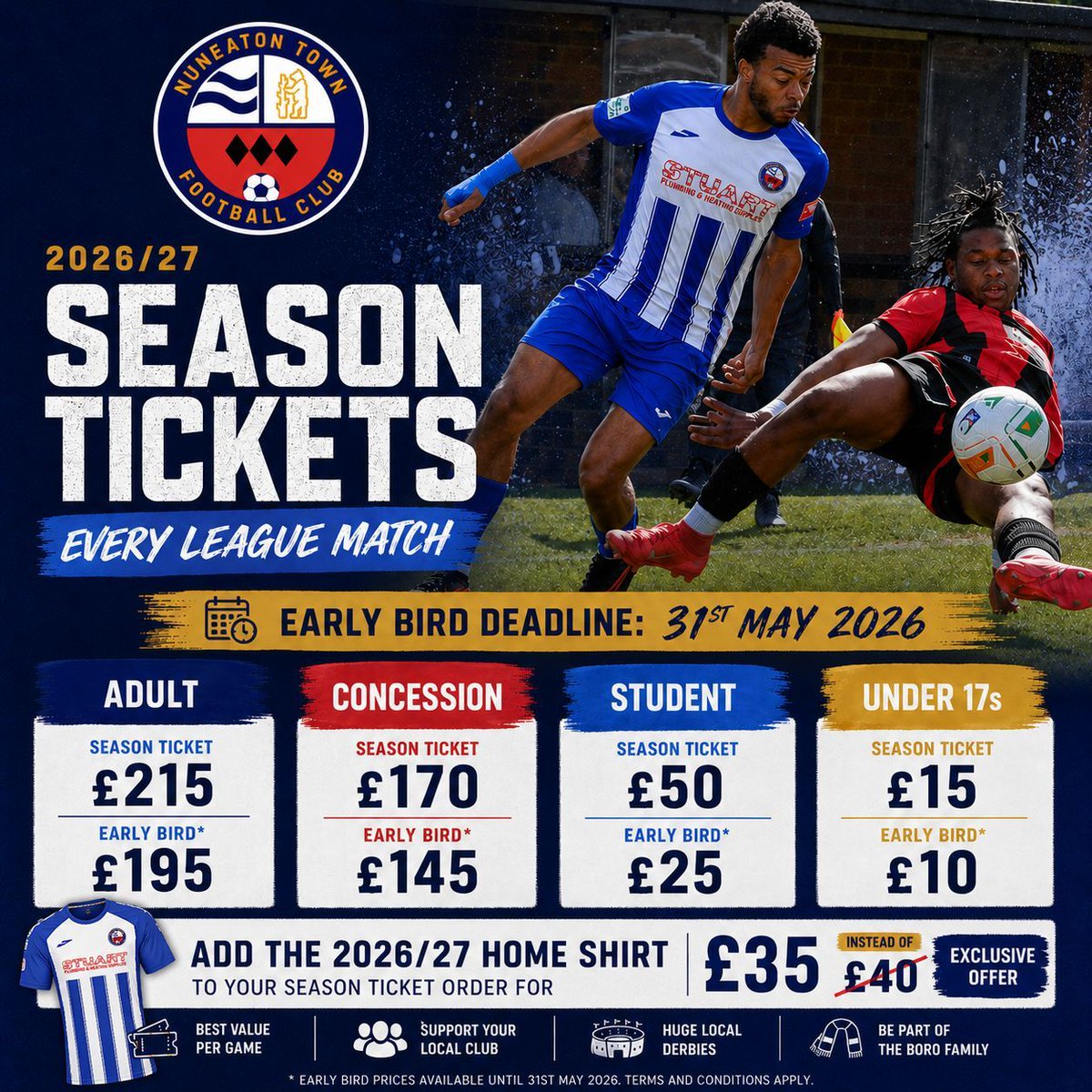 Nuneaton Town FC (C) tweet media