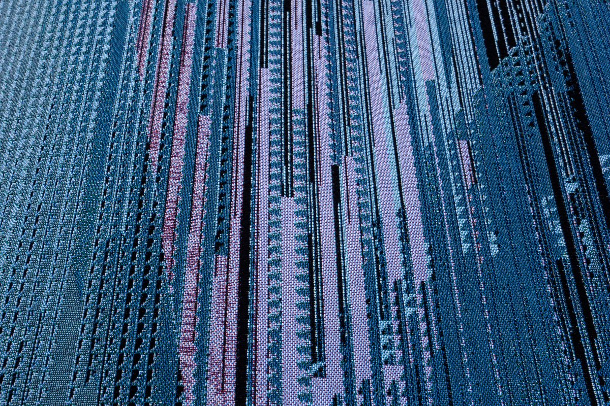 GlitchTextiles's tweet image. RendError: Z-Fighting

1. Midnight Throw - Front
2. Midnight Throw - Detail
3. Midnight Throw - Detail

glitchtextiles.com

#midnight #3d #renderingerror #render #zFighting #glitchtextiles #textiles #textiledesign #textileart #woven