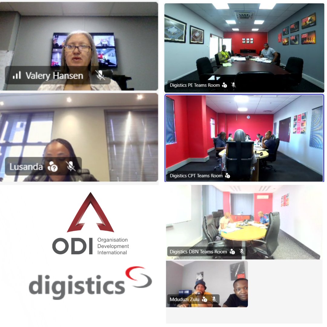 odi_tweet's tweet image. #BlendedLearning in action! Digistics NQF4 learners connect nationwide for Module 3: #LeadingATeam, exploring leadership styles and building skills to inspire teams. Ready to grow your leadership? Learn more: ow.ly/N1NH50YEPuz #ContinuousImprovement #ODI
