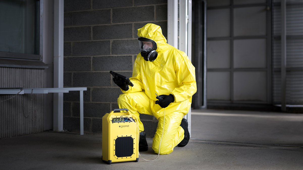 KdoMagazin's tweet photo. CBRNE: #Gasmet Technologies hat für sein tragbares #FTIR-Gasanalysegerät #GT5000 Terra eine neue Option zur Hintergrundmessung eingeführt, um den praktischen Einsatz in sicherheitsrelevanten und #CBRNE-bezogenen Anwendungen zu unterstützen. https://t.co/di8yNbQtrn