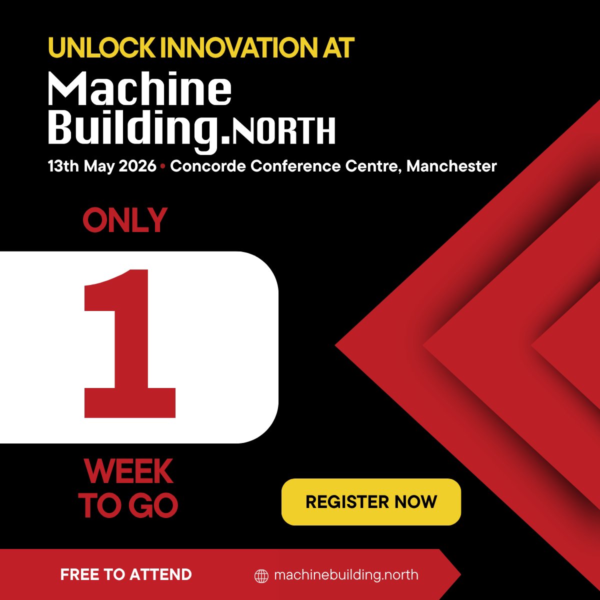 brainboxes_ltd's tweet photo. 1 Week Until Machine Building North⏰
We’re exhibiting at the Concorde Conference Centre on Wednesday 13th May & would love you to join us at Stand 7!✈️ @MachBuild
Register your free all-access VIP ticket🎫
https://t.co/px8IANILsm
#MachineBuildingNorth #IndustrialAutomation https://t.co/rfGateTR0r
