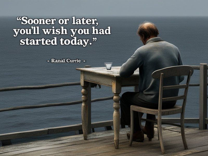 Ranal55's tweet image. Sooner or later, you'll wish you had started today.
 
#quote #quotesmith55 #procrastination #regret #TuesdayTreasure