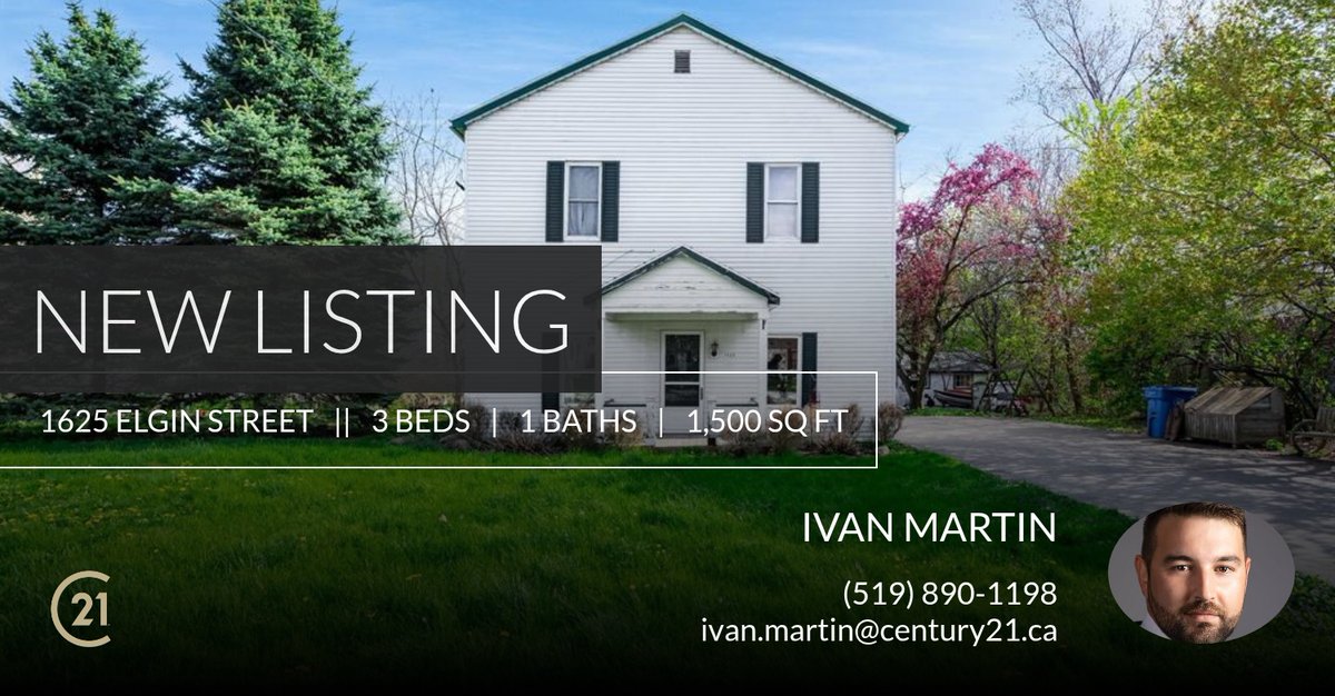 IvanMartinSales's tweet photo. 📍 New Listing 📍 Take a look at this fantastic new property that just hit the market located at 1625 Elgin Street in Ruthven. Reach out here or at (519) 890-1198 for more information

Ivan Martin - Realtor https://t.co/IaZYvvqWim https://t.co/ia34OyOwYy