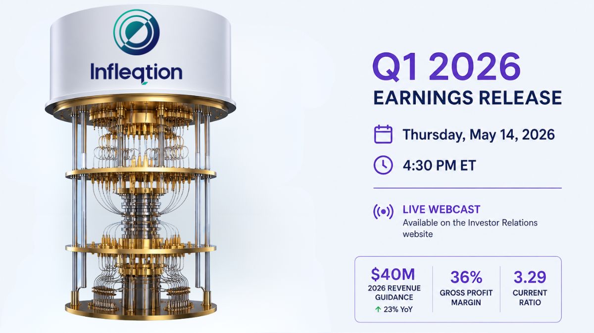 TechGovind70399's tweet photo. Infleqtion Q1 2026 Financial Results Announcement On May 14
Read more on https://t.co/EZoAaE093A
#Infleqtion #Q12026FinancialResults #quantumsupremacy #ChurchillCapitalCorpX #qubit #quantumcomputing #QuantumProcessingUnit #Superstaq #News #Technews #Technology #Technologynews #Technologytrends #Govindhtech #quantum #quantumnews #todayquantumnews #quantumnewstoday @TechGovind70399