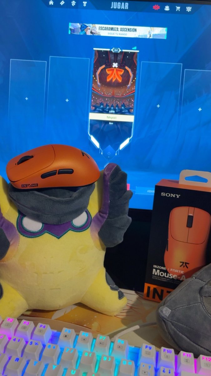 nhyeel_'s tweet photo. Wingman brought me a gift! 😍 @FNATIC @OfficialBoaster #FNCWin #alwaysfnatic https://t.co/nCz4pqtsuU