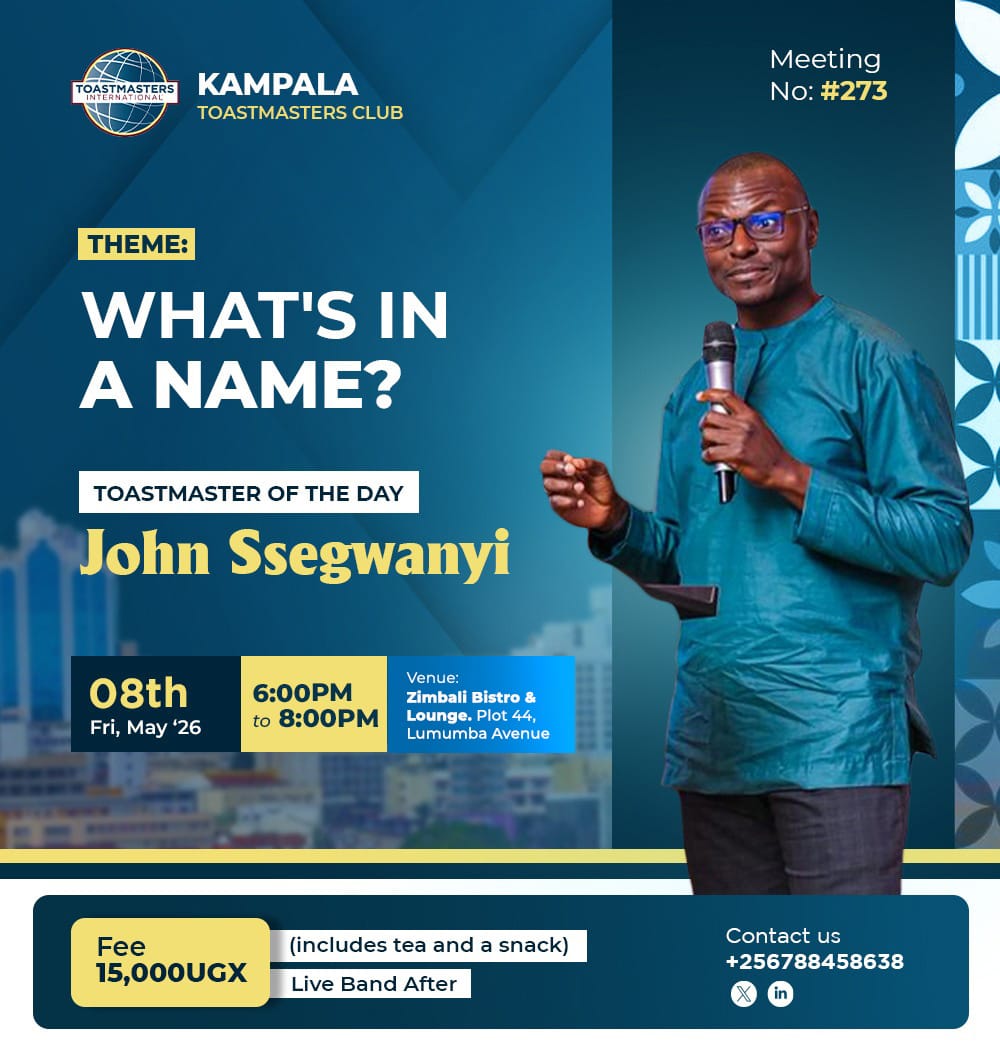Kampala Toastmasters tweet media