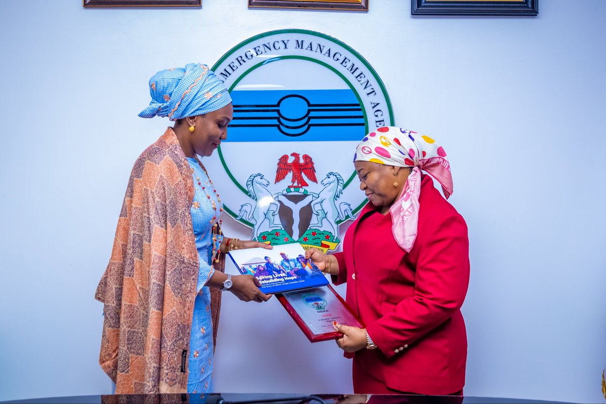 TheZubaidaUmar's tweet photo. I held a strategic meeting with a delegation from the Simulation and Crisis Management Directorate of the Department of State Services led by Mrs. Safiya Yusuf, focused on deepening interagency collaboration for proactive disaster management.

Guided by a shared commitment and unity of purpose, we are joining forces to strengthen disaster preparedness and emergency response nationwide, especially as the rainy season and its associated disaster risks approach.