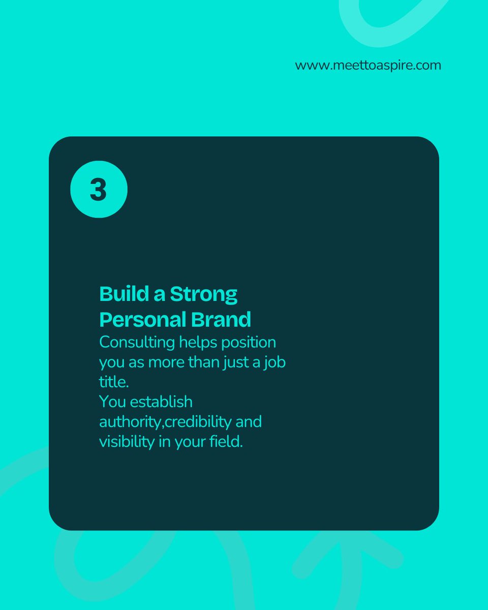 meettoaspire's tweet image. What if your expertise could work for you , on your terms?
Independent consulting is making that possible.
Start with MeetToAspire.
meettoaspire.com
#ProfessionalGrowth #Consulting