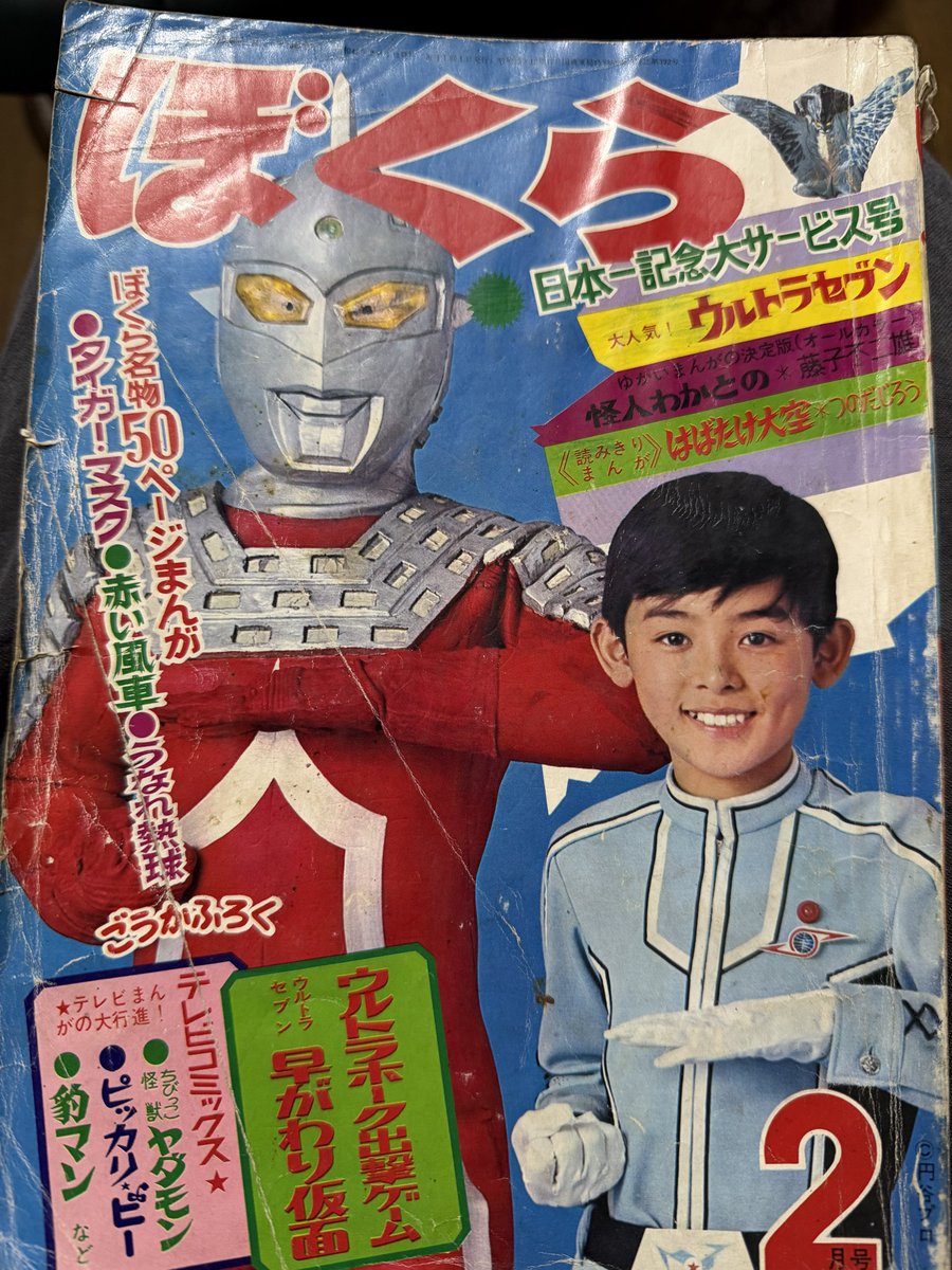 当初「タイガー・マスク」に「プロレスの王者！」というサブタイトルが