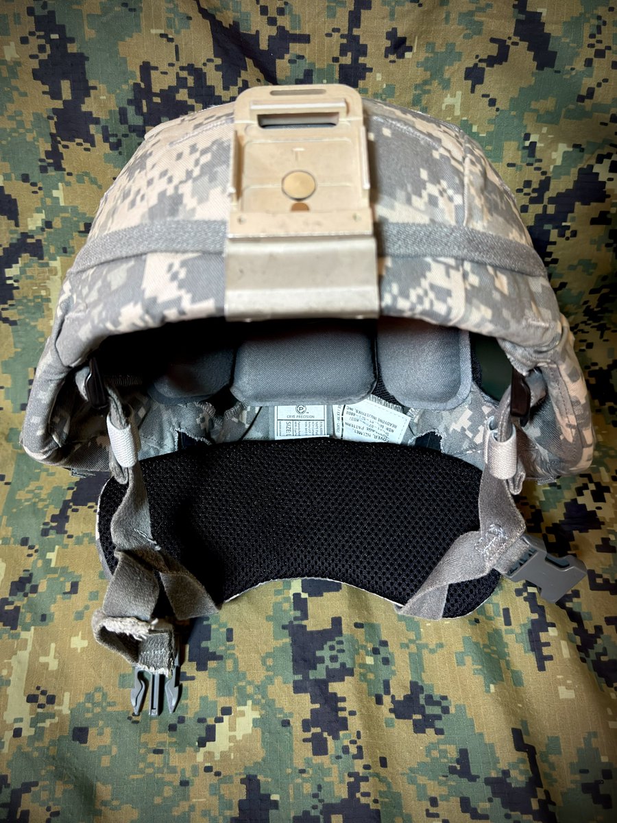 sgt_catshit's tweet image. P/N:ARM-NP2-24-000
NAPE Pad ™, Model 2
ACH Compatible
Army UCP
NSN: 8415-01-552-4610
Patents Pending
MFR: Crye Precision
SIZE: L/XL
MADE IN US FROM US MATERALS

#usarmy #ucp #acu
#ach #achhelmet